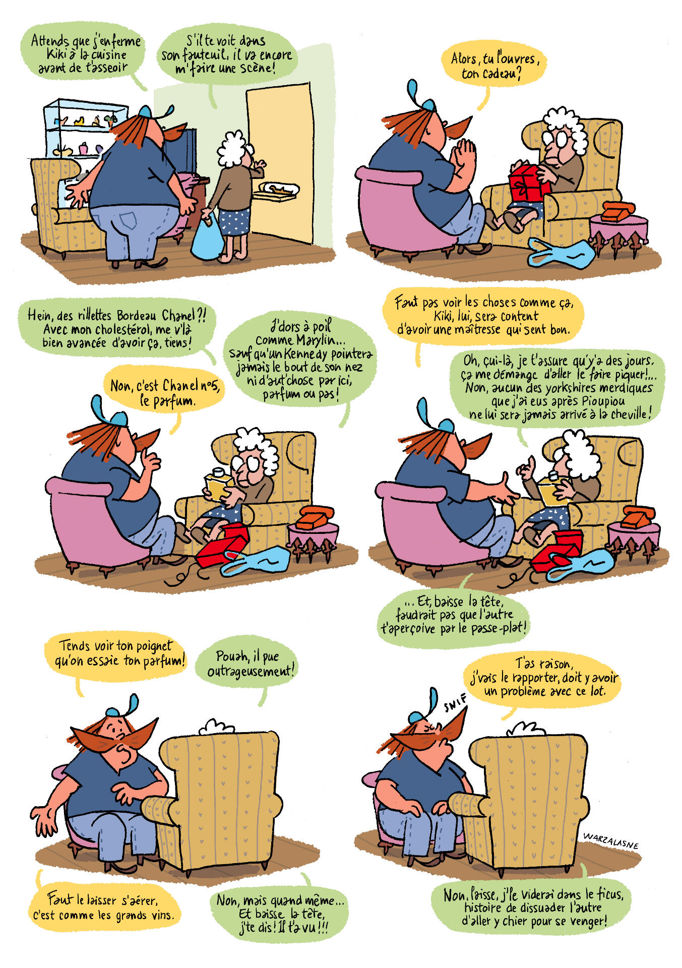 BD humoristique-Panouille & Flibustier-Maureen Lasne-auteur BD-humour-Warzala