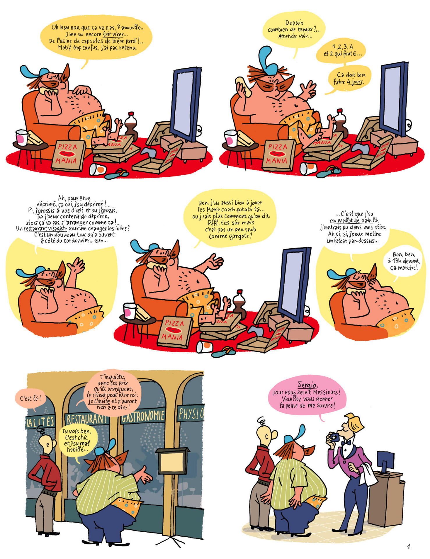 BD humoristique-Panouille & Flibustier-Maureen Lasne-auteur BD-humour-Warzala