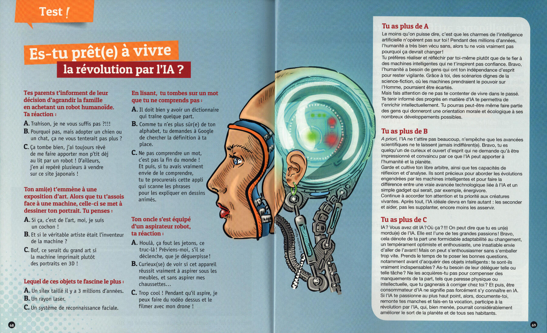 intelligence artificielle-Ouest France-test de personnalité